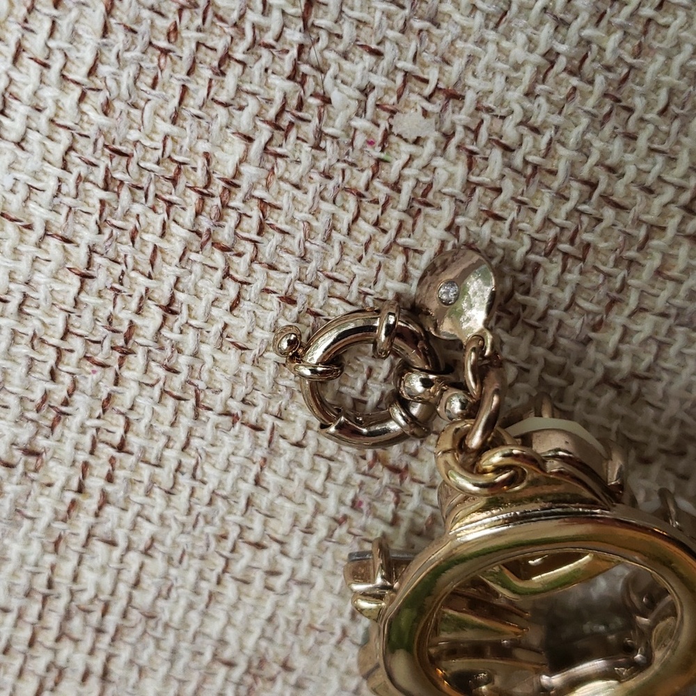 J.Crew Iridescent Crystal Wreath Cluster Bracelet - Picture 9 of 9